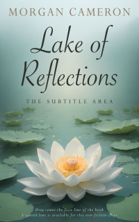 2D view of Premade Nature Book Cover - Pewter