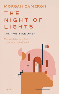 2D view of Premade Self-Improvement & Self-Help Book Cover - Almond