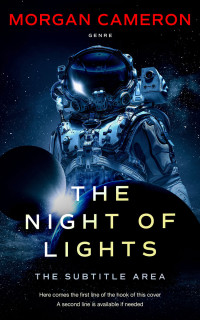 2D view of Premade Science Fiction Book Cover - Black Pearl