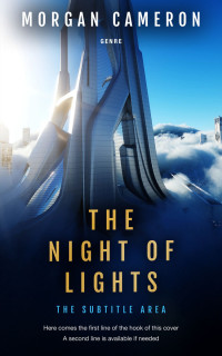 2D view of Premade Science Fiction Book Cover - Pumice