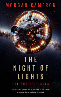 2D view of Premade Science Fiction Book Cover - Woodsmoke