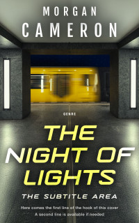 2D view of Premade Mystery & Thriller & Suspense Book Cover - Heavy Metal