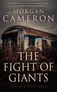 2D view of Premade Horror Book Cover - Cocoa Brown