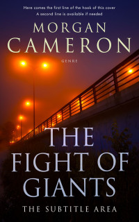 2D view of Premade Mystery & Thriller & Suspense Book Cover - Copper