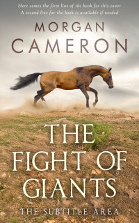 2D view of Premade Western Book Cover - Sandrift