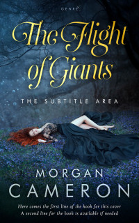 2D view of Premade Fantasy Book Cover - Mirage