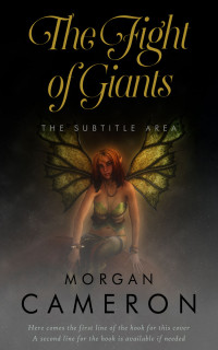 2D view of Premade Fantasy Book Cover - Rangoon Green