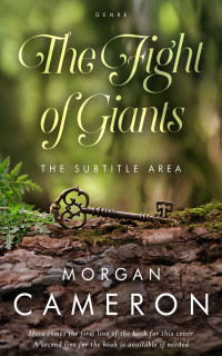 2D view of Premade Fantasy Book Cover - Lisbon Brown