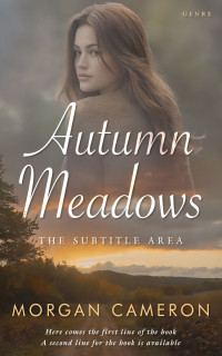 2D view of Premade Teen & Young Adult Book Cover - Coffee