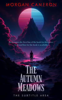 2D view of Premade Science Fiction Book Cover - Ebony