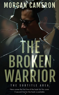 2D view of Premade Mystery & Thriller & Suspense Book Cover - Heavy Metal