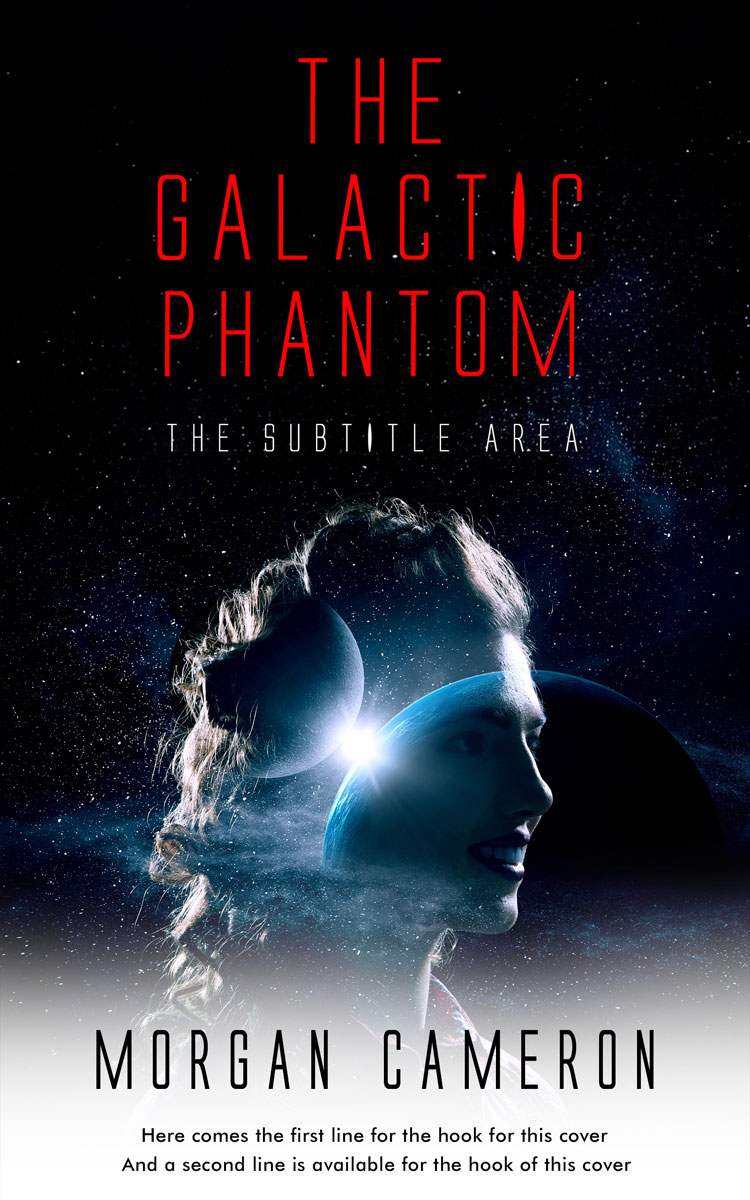 2D view of Premade Science Fiction Book Cover - Cold Turkey