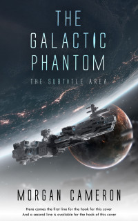 2D view of Premade Science Fiction Book Cover - Outer Space