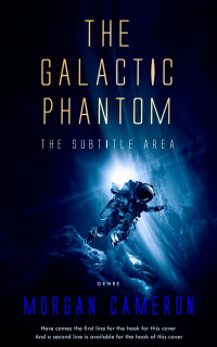 2D view of Premade Science Fiction Book Cover - Black Pearl