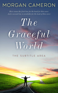 2D view of Premade Self-Improvement & Self-Help Book Cover - Comet