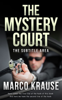 2D view of Premade Mystery & Thriller & Suspense Book Cover - Sisal