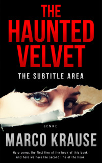 2D view of Premade Mystery & Thriller & Suspense Book Cover - Cod Gray