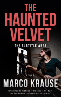 2D view of Premade Mystery & Thriller & Suspense Book Cover - New York Pink