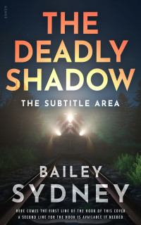 2D view of Premade Mystery & Thriller & Suspense Book Cover - Outer Space