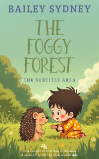 2D view of Premade Nature Book Cover - Swamp Green