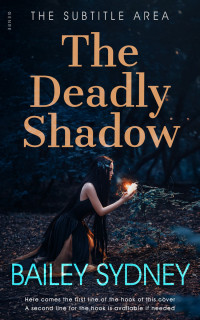 2D view of Premade Fantasy Book Cover - Ebony