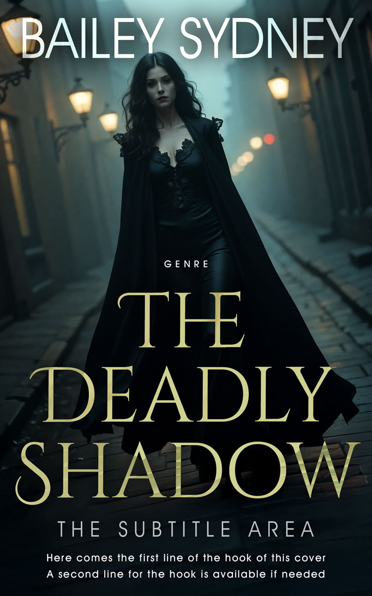 2D view of Premade Mystery & Thriller & Suspense Book Cover - Bunker