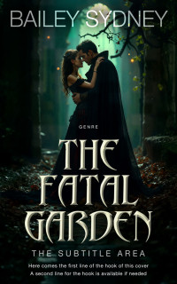 2D view of Premade Romance Book Cover - Racing Green