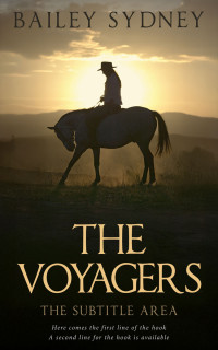 2D view of Premade Action & Adventure Book Cover - Brandy