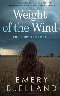 2D view of Premade Literary Fiction Book Cover - Cape Cod