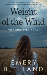 2D view of Premade Nature Book Cover - Limed Spruce