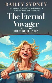 2D view of Premade Travel Book Cover - Limed Spruce