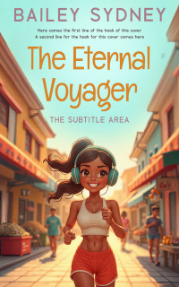 2D view of Premade Chick Lit Book Cover - Surf Crest