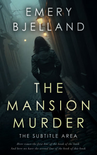 2D view of Premade Mystery & Thriller & Suspense Book Cover - Bunker