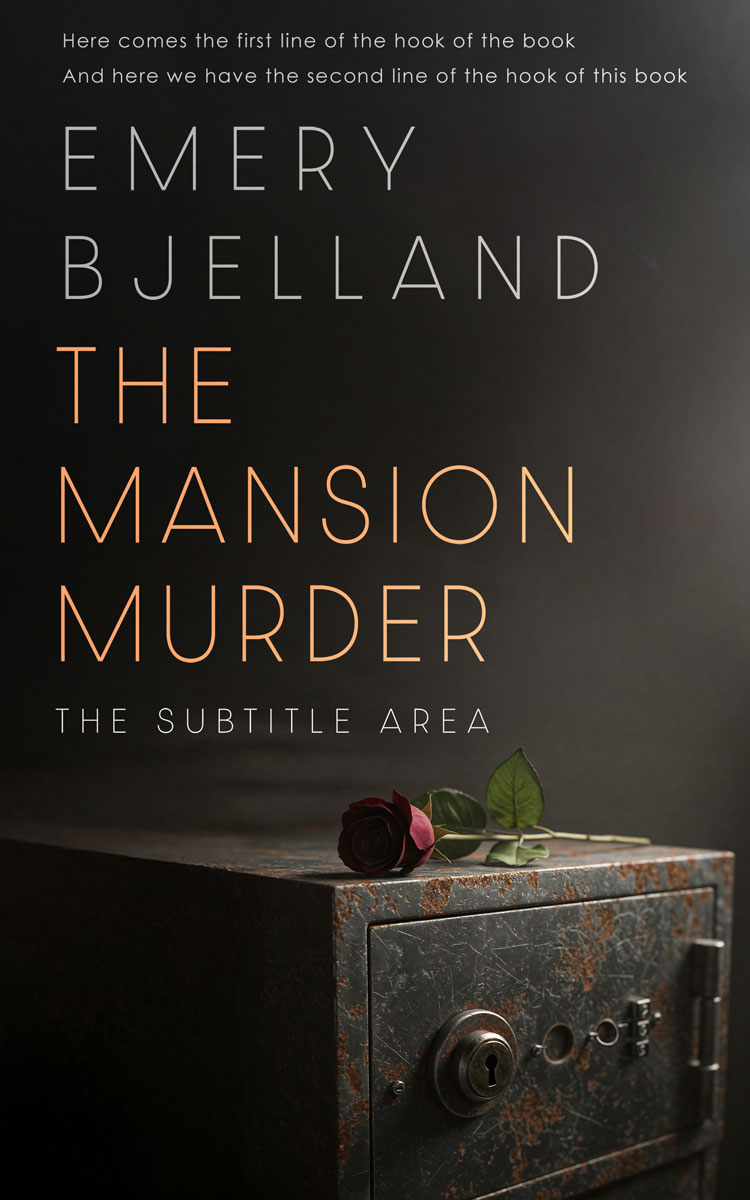 2D view of Premade Mystery & Thriller & Suspense Book Cover - Rangitoto