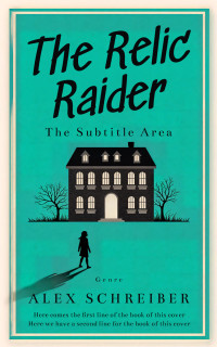 2D view of Premade Mystery & Thriller & Suspense Book Cover - Mountain Meadow