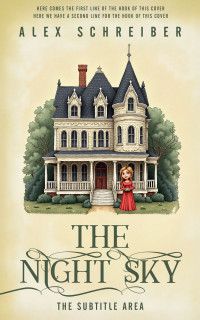 2D view of Premade Children's Book Cover - Raffia