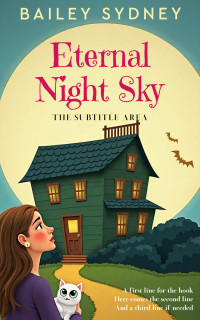 2D view of Premade Fantasy Book Cover - Chalky