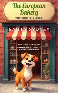 2D view of Premade Children's Book Cover - Spicy Mix