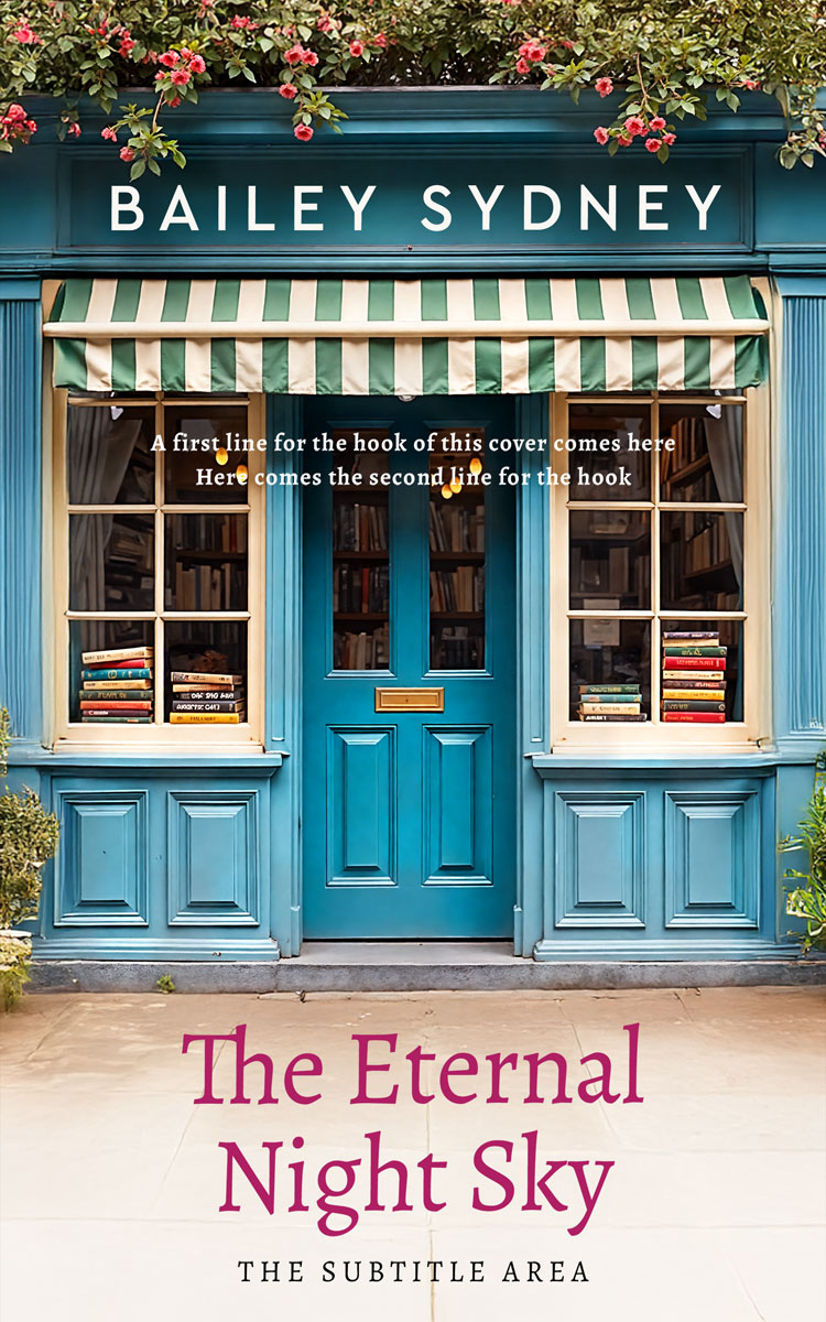 2D view of Premade Literary Fiction Book Cover - Bone