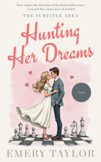 2D view of Premade Chick Lit Book Cover - Dawn Pink