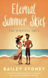 2D view of Premade Romance Book Cover - Harvest Gold