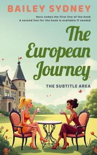 2D view of Premade Chick Lit Book Cover - Sprout