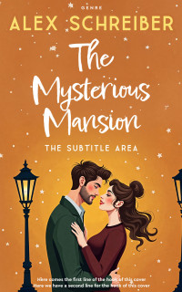 2D view of Premade Romance Book Cover - Raw Sienna