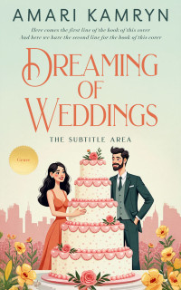 2D view of Premade Romance Book Cover - Satin Linen