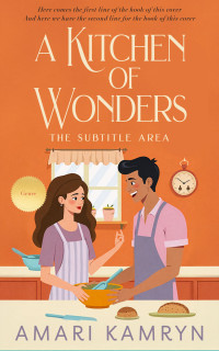 2D view of Premade Chick Lit Book Cover - Red Damask