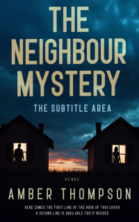 2D view of Premade Mystery & Thriller & Suspense Book Cover - Black Pearl