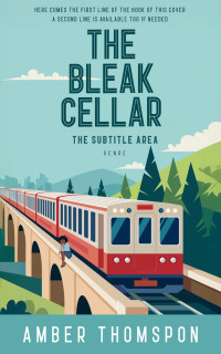 2D view of Premade Travel Book Cover - Shadow Green