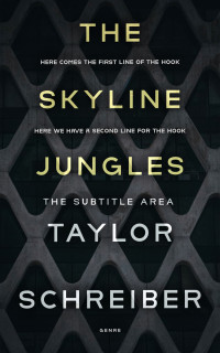 2D view of Premade Abstract Book Cover - Woodsmoke