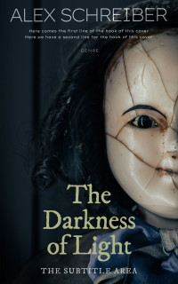 2D view of Premade Mystery & Thriller & Suspense Book Cover - Gray Olive