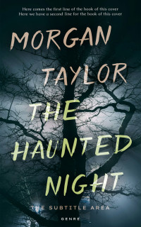 2D view of Premade Mystery & Thriller & Suspense Book Cover - Timber Green